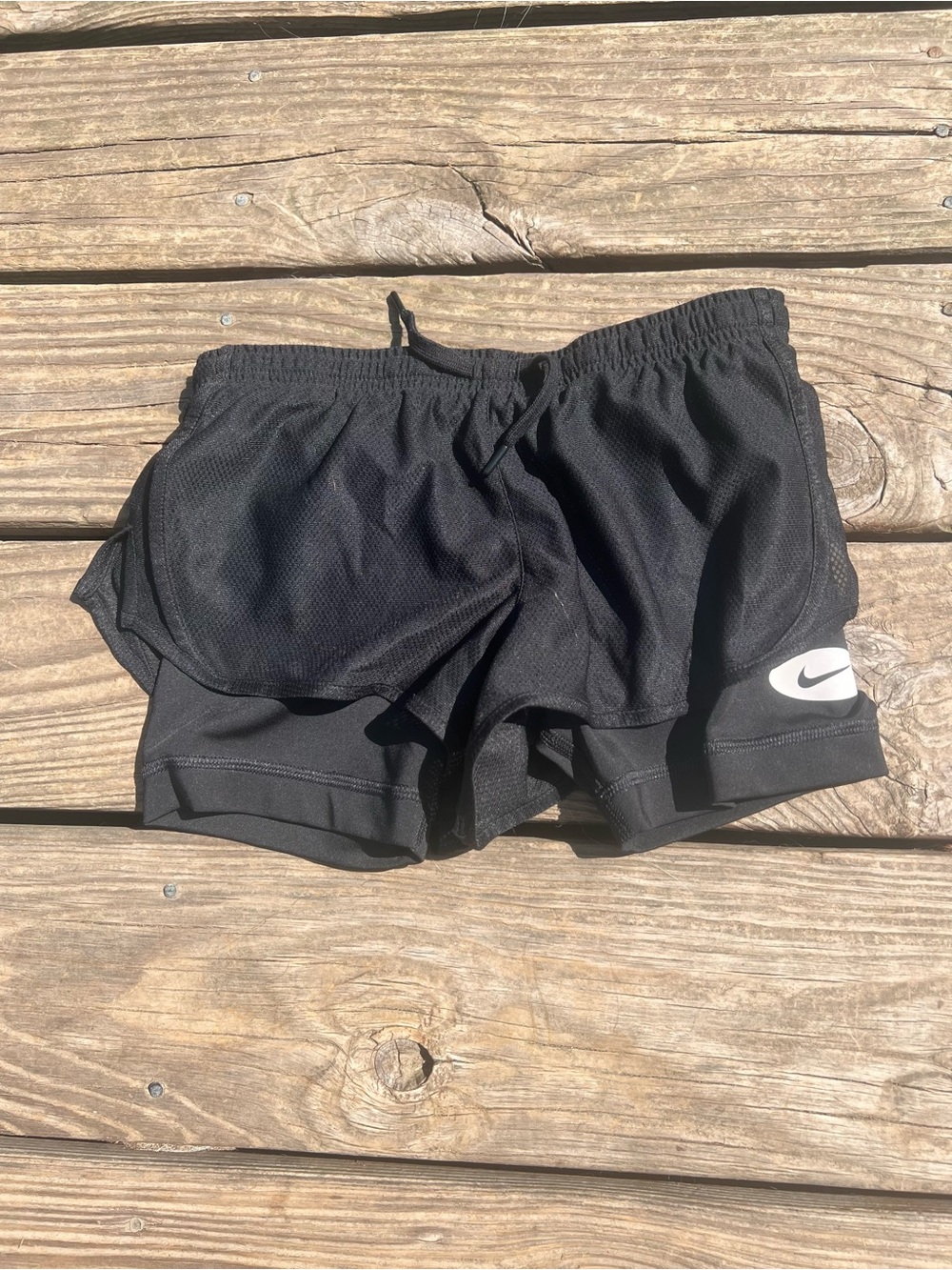 NIKE dri fit girls shorts size small